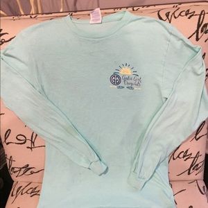 Girly girl long sleeve top